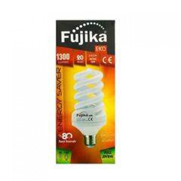 FUJİKA EKO TASARRUFLU SPİRAL AMPUL E 27 DUY 20W:100W