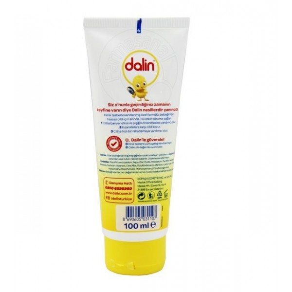 DALİN PİŞİK ÖNLEYİCİ KREM 100ML