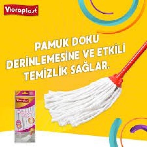 VİORAPLAST MİKRO PAMUK ISLAK MOP 