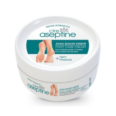 CİRE ASEPTİNE AYAK BAKIM KREMİ 150ML CİRE ASEPTİNE AYAK BAKIM KREMİ 150ML