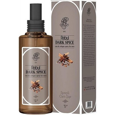 REBUL KOLONYA SPREY CAM  100ML  DARK SPICE REBUL KOLONYA SPREY CAM  100ML  DARK SPICE
