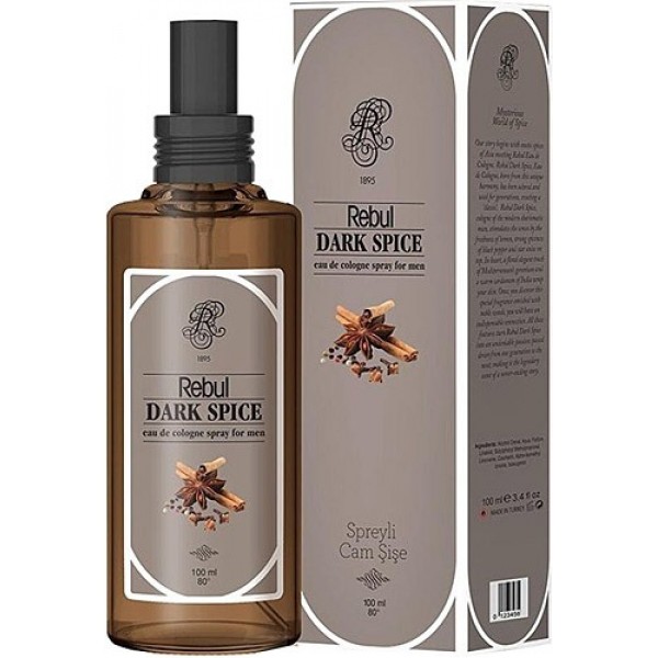 REBUL KOLONYA SPREY CAM  100ML  DARK SPICE