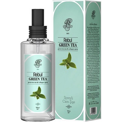 REBUL KOLONYA SPREY CAM  100ML  GREEN TEA REBUL KOLONYA SPREY CAM  100ML  GREEN TEA