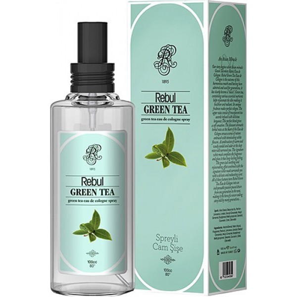 REBUL KOLONYA SPREY CAM  100ML  GREEN TEA