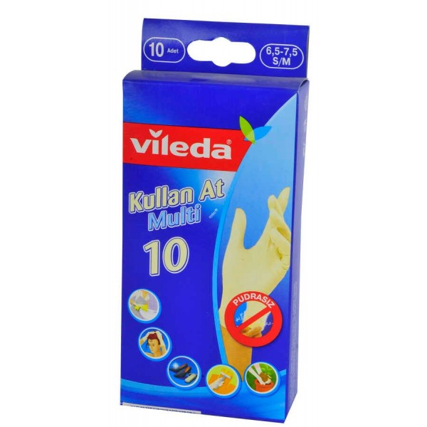 VİLEDA KULLAN AT ELDİVEN 10 LU   6,5-7,5   S/M BOY