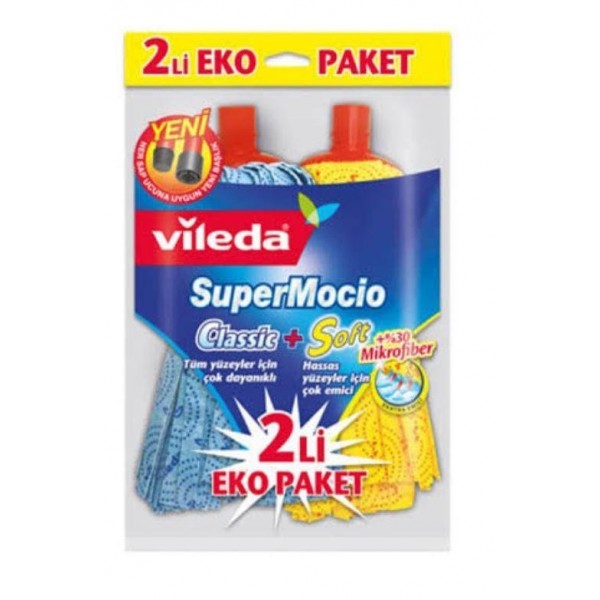 VİLEDA YEDEK SÜPER PASPAS MACİO 1+1 EKO PAKET