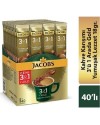 Jacobs gold 3ın 1 arada 18g*40:720gr Yumuşak lezzet