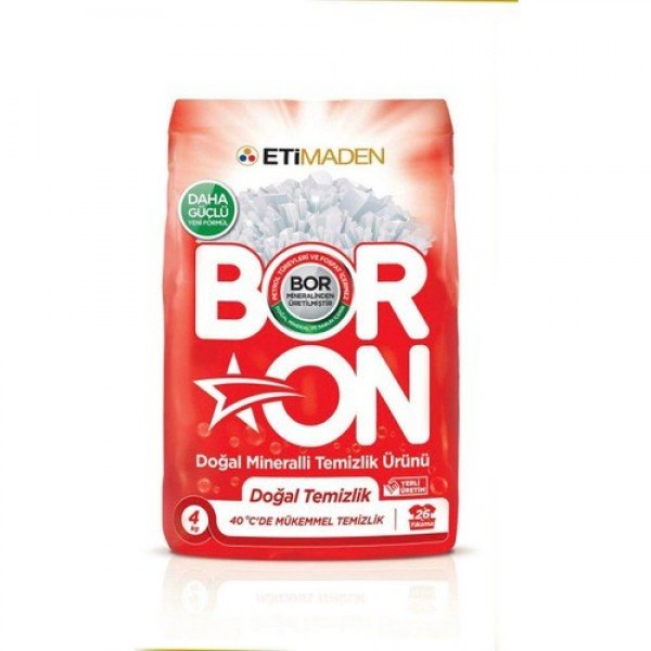 Boron Beyaz Çamaşırlar İçin toz deterjan 4Kg