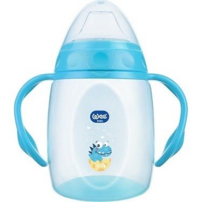 WEE BABY KULPLU ALIŞTIRMA BARDAĞI 250 ML 6+AY 169 MAVİ WEE BABY KULPLU ALIŞTIRMA BARDAĞI 250 ML 6+AY 169 MAVİ