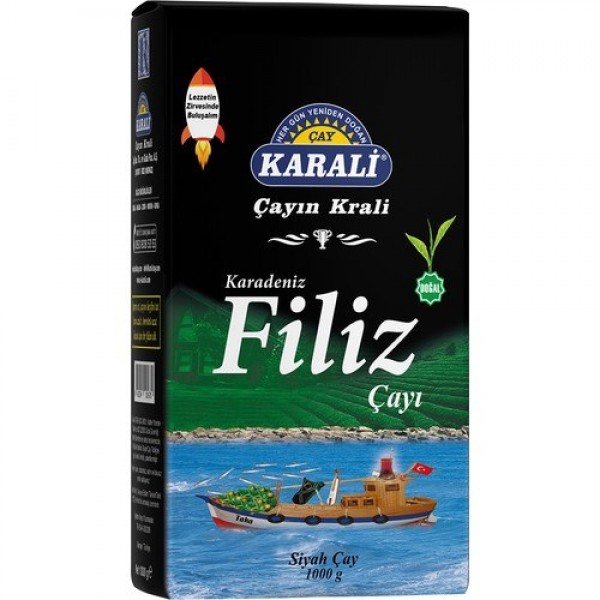 Karali Dökme Karadeniz Filiz Çay 1000gr  