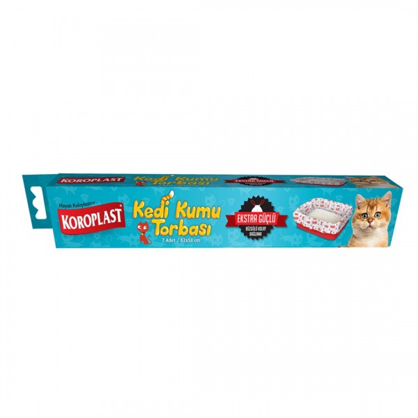 Koroplast Kedi Kumu Torbası 7li 82*50cm 