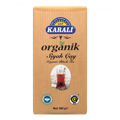 Karali Dökme Organik Siyah Çay 500gr  Karali Dökme Organik Siyah Çay 500gr