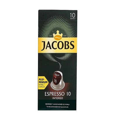 Jacobs Espresso 10 Intenso 52gr 10lu Jacobs Espresso 10 Intenso 52gr 10lu