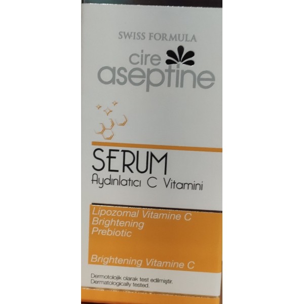 Cıre Aseptıne Aydınlatıcı C  Vıtaminı Yuz Bakım Serumu 30ML