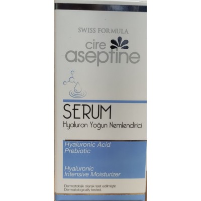 CıRE ASEPTıNE YOĞUN NEMLENDıRıCı HYALURON YÜZ BAKIM SERUMU 30ML CıRE ASEPTıNE YOĞUN NEMLENDıRıCı HYALURON YÜZ BAKIM SERUMU 30ML