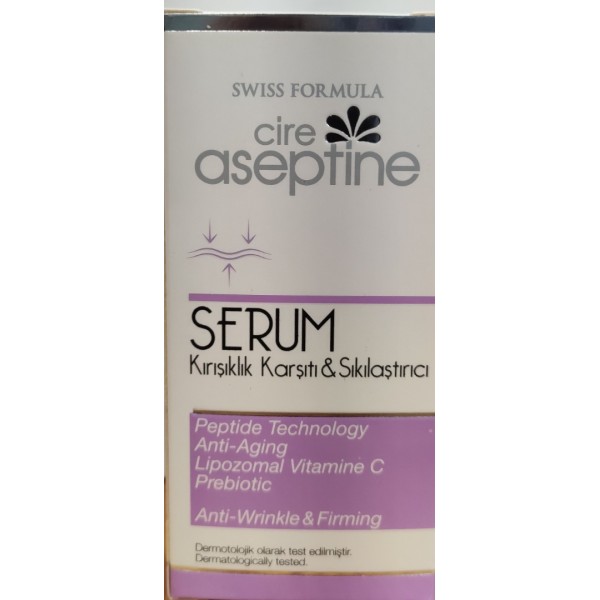 Cıre Aseptıne Kırısıklık Karsıtı & Sıkılastırıcı Yüz Bakım Serumu 30ML