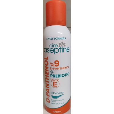 Cire Aseptıne  %9 D-Panthenol + Prebiotic E vitaminli Sprey 200ML Aleo Vera Cire Aseptıne  %9 D-Panthenol + Prebiotic E vitaminli Sprey 200ML Aleo Vera