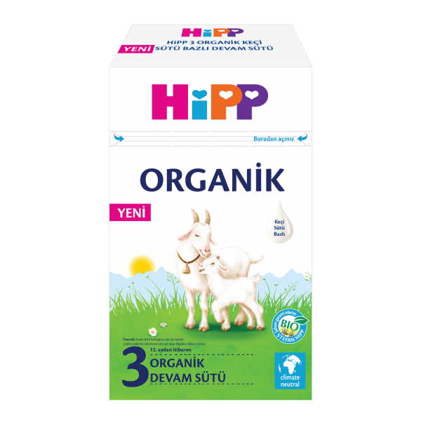 Hipp 3 Organik Keçi Sütü Bazlı Devam Sütü 400gr