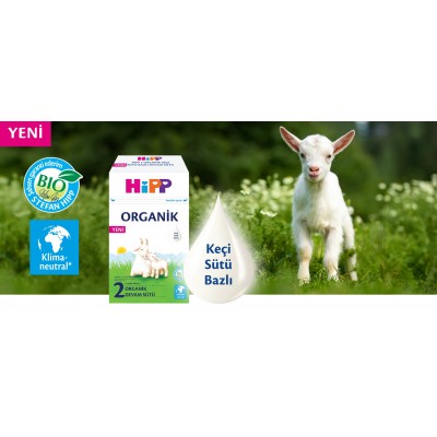 Hipp 2 Organik Keçi Sütü Bazlı Devam Sütü 400gr
