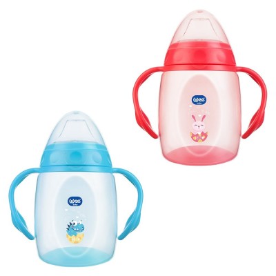 WEE BABY KULPLU ALIŞTIRMA BARDAĞI 250 ML 6+AY 169 MAVİ WEE BABY KULPLU ALIŞTIRMA BARDAĞI 250 ML 6+AY 169 MAVİ