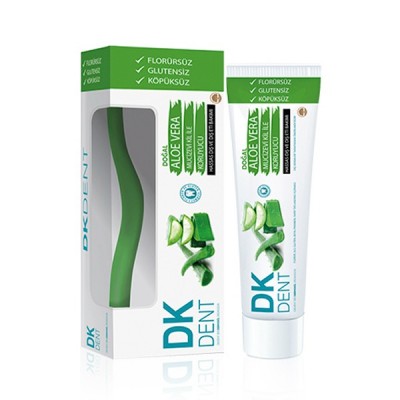 Dermokil DKDENT Doğal Aloe Vera Mucizevi Kil İle Hassas Diş Ve Diş Eti Bakımı  Karşı 75ml +Diş Fırça Hediyeli Dermokil DKDENT Doğal Aloe Vera Mucizevi Kil İle Hassas Diş Ve Diş Eti Bakımı  Karşı 75ml +Diş Fırça Hediyeli