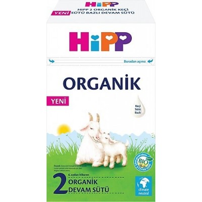 Hipp 2 Organik Keçi Sütü Bazlı Devam Sütü 400gr
