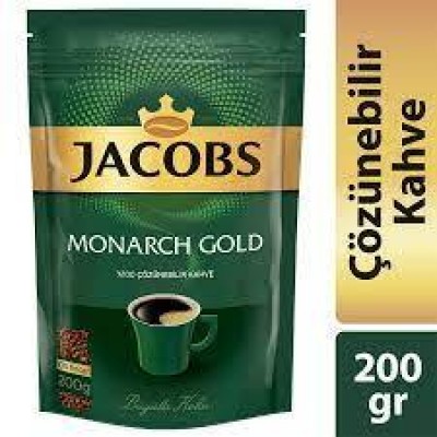 Jacobs Monarch Gold %100 Çözülebilir Kahve 200gr