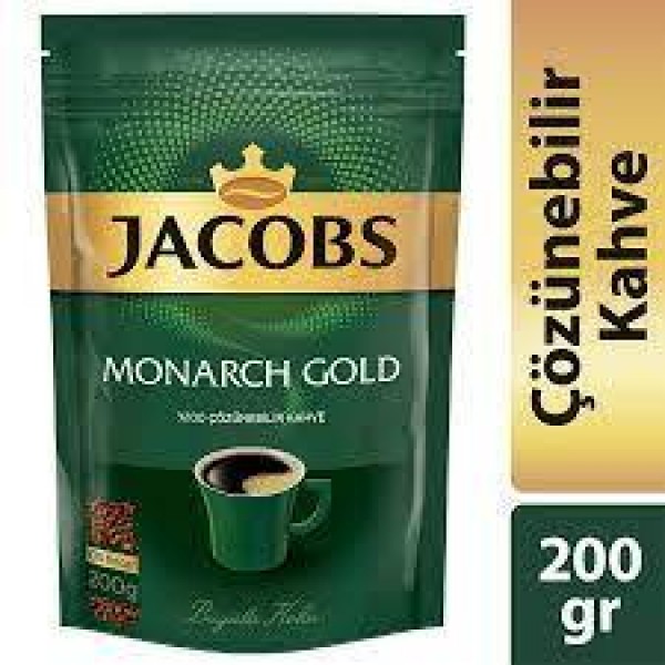 Jacobs Monarch Gold %100 Çözülebilir Kahve 200gr