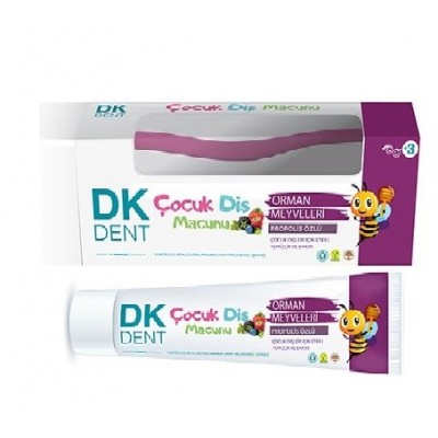 Dermokil DKDENT Çocuk Diş Macunu 50ml Orman Meyveleri Propolis ÖZLÜ +3 yaş + Diş Fırça Hediyeli Dermokil DKDENT Çocuk Diş Macunu 50ml Orman Meyveleri Propolis ÖZLÜ +3 yaş + Diş Fırça Hediyeli