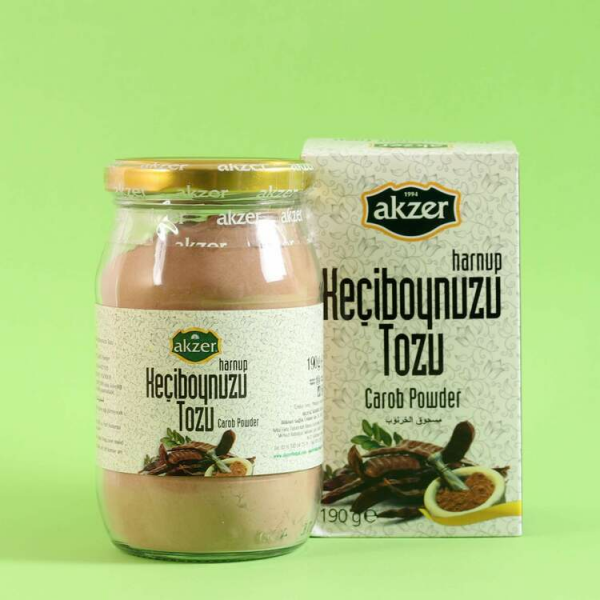 AKZER HARNUP KEÇİBOYNUZU TOZU ÖĞÜTÜLMÜŞ ŞİŞEDE 190 GR