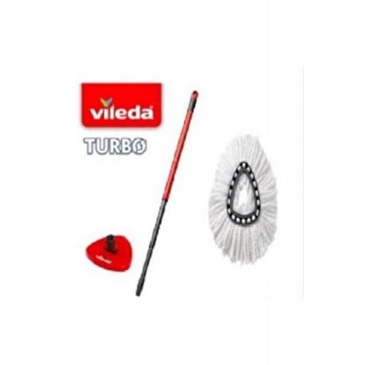 Vileda Turbo Yedek Sap + Paspas + Üçgen Aparat Takım