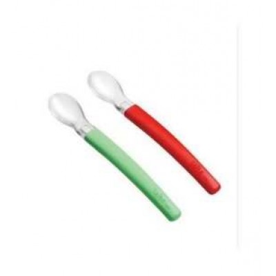 WEE BABY SİLİKON UÇLU MAM KAŞIĞI 2 Lİ 6+AY 122 WEE BABY SİLİKON UÇLU MAM KAŞIĞI 2 Lİ 6+AY 122