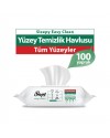 SLEEPY EASY CLEAN YÜZEY TEMİZLİK HAVLUSU 100LÜ BEYAZ SABUN KOKULU