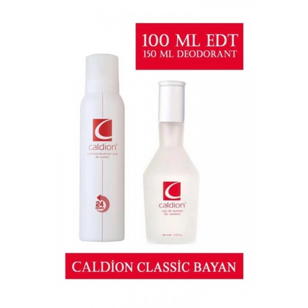 CALDİON GIFT KOFRE SET EDT100ML+DEO150ML WOMEN