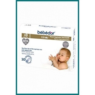 BEBEDOR KLİNOZ BURUN ASPİRATÖR 10LU YEDEK UÇ  565