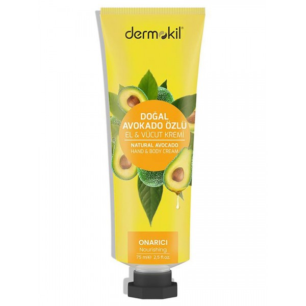 Dermokil El & Vücut Kremi 30ml Avokado Yağlı Onarıcı