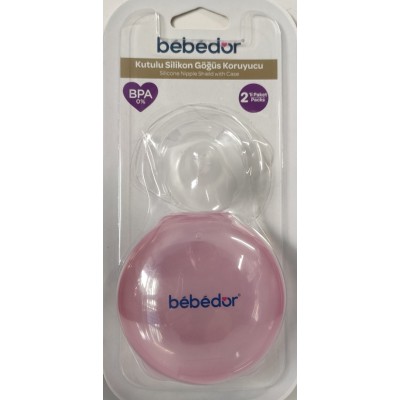 BEBEDOR KUTULU SİLİKON GÖĞÜS KORUYUCU 2Lİ  664  3 RENK BEBEDOR KUTULU SİLİKON GÖĞÜS KORUYUCU 2Lİ  664  3 RENK