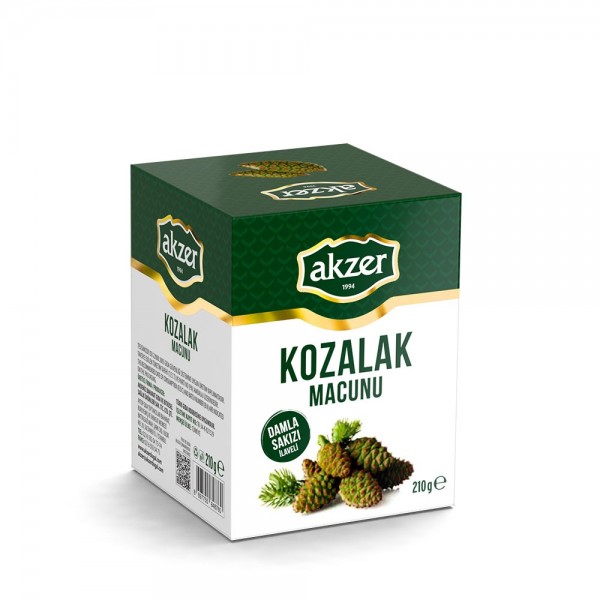 AKZER KOZALAK MACUNU 210GR DAMLA SAKIZI