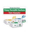 SLEEPY EASY CLEAN YÜZEY TEMİZLİK HAVLUSU 100LÜ BEYAZ SABUN KOKULU+ARAPSABUNU +Ç.SUYU KATKILI 3 LÜ SET