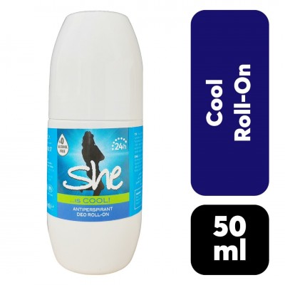 SHE ROLL-ON  50ML IS COOL!