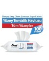 SLEEPY EASY CLEAN YÜZEY TEMİZLİK HAVLUSU 100LÜ Ç.SUYU KATKILI