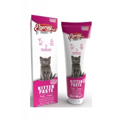 ENERGY YAVRU KEDİ KITTEN PASTE 100GR  JUNİOR 1 YAŞA KADAR ENERGY YAVRU KEDİ KITTEN PASTE 100GR  JUNİOR 1 YAŞA KADAR