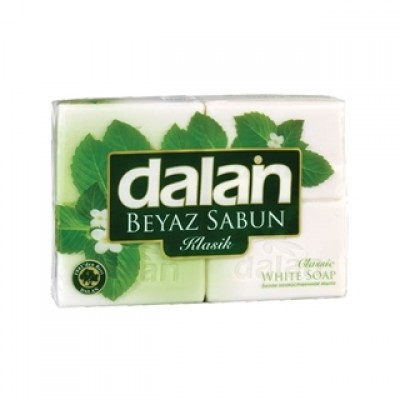 DALAN GELENEKSEL SAF BEYAZ SABUN KLASİK 4*150GR:600GR DALAN GELENEKSEL SAF BEYAZ SABUN KLASİK 4*150GR:600GR