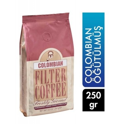 MEHMET EFENDİ COLOMBIAN FILTER COFFEE 250GR MEHMET EFENDİ COLOMBIAN FILTER COFFEE 250GR