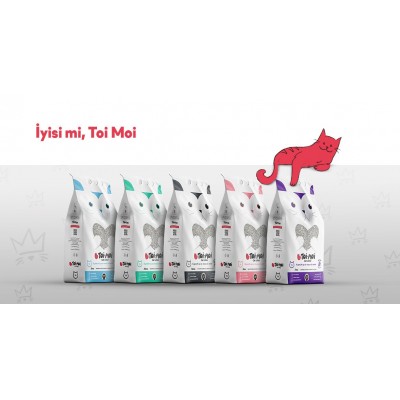 TOİ MOİ BENTONİT KEDİ KUMU 5LT ÇEŞİTLERİ SEÇENEKLİ TOİ MOİ BENTONİT KEDİ KUMU 5LT ÇEŞİTLERİ SEÇENEKLİ