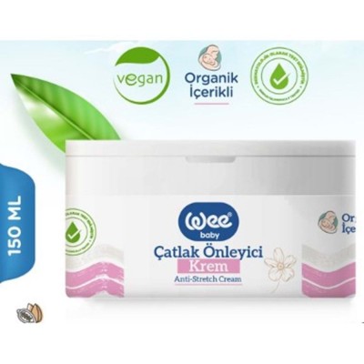 WEE BABY ÇATLAK ÖNLEYİCİ KREM 150ML VEGAN 219 WEE BABY ÇATLAK ÖNLEYİCİ KREM 150ML VEGAN 219