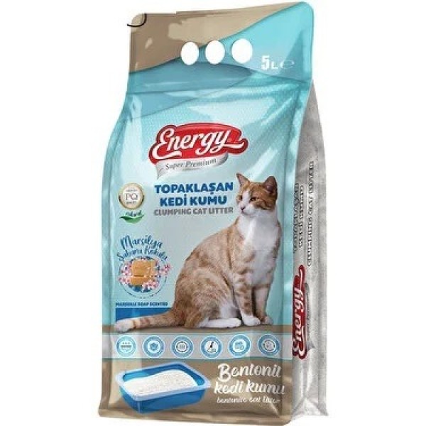 ENERGY BENTONİT KEDİ KUMU 5LT