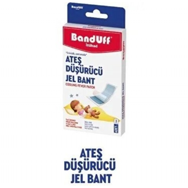 BANDUFF ATEŞ DÜŞÜRÜCÜ JEL BANT 3 LÜ