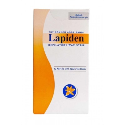 LAPİDEN TÜY DÖKÜCÜ AĞDALI YÜZ BANDI 12Lİ 