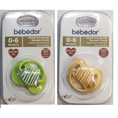 BEBEDOR KLASİKORTODONTİK DAMAKLI EMZİK NO:1  0+6AY  201 BEBEDOR KLASİKORTODONTİK DAMAKLI EMZİK NO:1  0+6AY  201